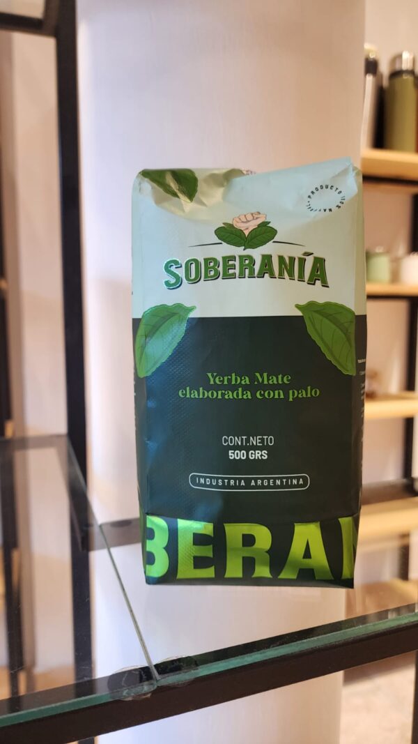 Yerba mate elaborada con palo